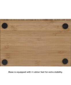 MobileVision Bamboo Charging Station & Multi Device Organizer Slim Version for Smartphones, Tablets, and Laptops Slim Stand Only 33 61embSItNIL 3