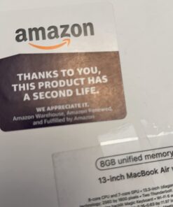 Apple 2020 MacBook Air Laptop M1 Chip, 13” Retina Display, 8GB RAM, 256GB SSD Storage, Backlit Keyboard, FaceTime HD Camera, Touch ID. Works with iPhone/iPad; Space Gray Without AppleCare+ 37 61eoHwzv55L