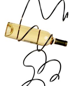 Alternative view of Oenophilia Climbing Tendril Hanging Wine Rack - 6 Bottle, Metal, Ceiling or Wall Mounted Wine Rack Connector Designs for Premium Wine Storage