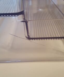 iDesign Linus Plastic Stadium Spice Racks, BPA-Free 3-Tiered Organizer for Kitchen, Pantry, Bathroom, Vanity, Office, Craft Room Storage Organization, 10.25" x 9.25" x 4", Clear Large - Set of 1 10.25" x 9.25" x 4" 34 61epAhr387L