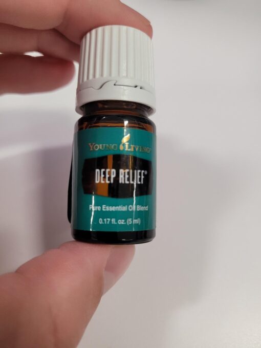 Deep Relief 5ml by Young Living Essential Oil - Peppermint - Wintergreen - Invigorating Scent - Refreshing & Cooling Sensation During or After a Workout