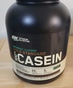 Optimum Nutrition Gold Standard 100% Micellar Casein Protein Powder, Naturally Flavored Chocolate creme, 4 Pound (Packaging May Vary) 4 Pound (Pack of 1) 23 61esCJZRDoL