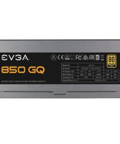 EVGA 850 GQ, 80+ GOLD 850W, Semi Modular, EVGA ECO Mode, 5 Year Warranty, Power Supply 210-GQ-0850-V1,Black 21 61et7WBtmcL