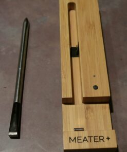 MEATER Plus: Long Range Wireless Smart Meat Thermometer with Bluetooth Booster | for BBQ, Oven, Grill, Kitchen, Smoker, Rotisserie | iOS & Android App 43 61etrqrQzqL