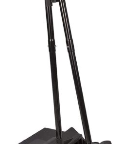 Carlisle FoodService Products Duo-Pan Upright Dust Pan and Broom Broom Set with Clip for Floor Cleaning, Restaurants, Office, And Janitorial Use, Plastic, 36 Inches, Black 36 Inches (Pack of 1) 43 61eulKi8fpL