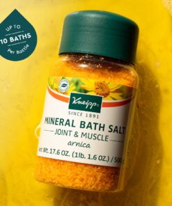 Kneipp Joint & Muscle Mineral Bath Salts With Arnica, Rejuvenate Joints, Muscles, 17.6 Ounces For Up To 10 Baths Joint & Muscle Arnica 17 61evAGnjaTL