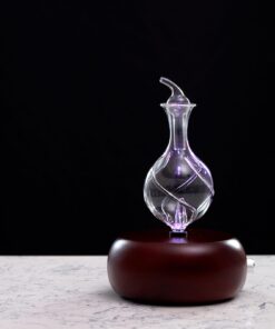 Radiance Nebulizing Diffuser for Essential Oil Aromatherapy - Dark Colored Wood Base Dark Brown Wood Base 29 61ewro0bhUL