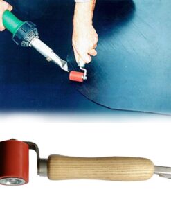 NAUDILIFE Combo Seam Rollers of 40mm Silicone Seam Roller with 6mm Brass Detail Penny Roller for PVC/TPO/EPDM Single Ply Roofing and Tape Hot Air Tools Overlap Welding 14 61f0CL1UxDL