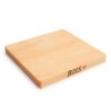 John Boos Chop-N-Slice Maple Wood Cutting Board for Kitchen Prep, 1" Thick, Small, Edge Grain, Square Charcuterie Boos Block, 10" x 10", Reversible 10 x 10