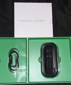 CHEF iQ Smart Wireless Meat Thermometer with 2 Ultra-Thin Probes, Unlimited Range Bluetooth Meat Thermometer, Digital Food Thermometer for Remote Monitoring of BBQ Grill, Oven Hub + 2 Probes (2023) 71 61f1ZxSX59L