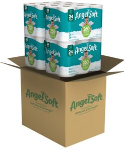 Alternative view of ANGEL SOFT Toilet Paper Bath Tissue, 48 Double Rolls, 260+ 2-Ply Sheets Per Roll