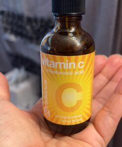 Double Size (2OZ), 20% Vitamin C Serum for Face with Hyaluronic Acid, Face Serum Vitamin C, Vitamin C for Face Serum for Women, Vitamin C Oil for Face, Vit C Serum for Face, Vitamin C Face Serum Vitamin C Serum 20% 34 61f7Szht6GL