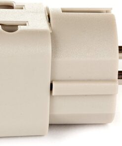 OREI European Power Adapter Plug, Perfect for Travel To Europe, Germany, France, Spain, Norway, Korea - Universal Socket - Type E/F Outlet - 2 Inputs - Safe Grounded Connection 18 61f88TqPwxL