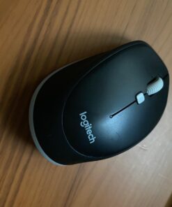 Logitech M535 Bluetooth Mouse Compact Wireless Mouse with 10 Month Battery Life Works with Any Bluetooth Enabled Computer, Laptop or Tablet Running Windows, Mac OS, Chrome or Android, Gray - Black 43 61f8MNur41L