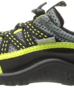 Northside Kids Brille II Slip On Sport Water Toddler/Little Kid/Big Kid Big Kid (8-12 Years) 4 Big Kid Gray/Lime 13 61f9FXe98nL
