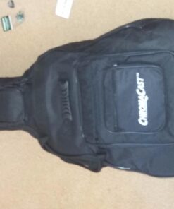 ChromaCast Acoustic Guitar 6-Pocket Padded Gig Bag with Guitar Strap and Pick Sampler 51 61fB70d917L