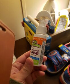 Diaper Rash Cream Spray by Boogie Bottoms, Travel Friendly No-Rub Touch Free Application for Sensitive Skin, from The Maker of Boogie Wipes, Over 200 Sprays per Bottle, 1.7 oz 45 61fBaU6xmBL