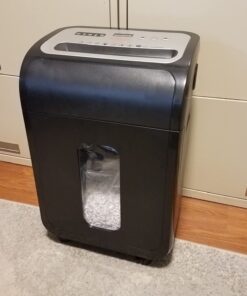 Paper Shredder for Home Office,VidaTeco 14-Sheet 60-Mins Micro Cut Shredder with US Patented Blade,Shred Card/CD/Clip/Staple,Shredder for Home Use Heavy Duty,AUTO Jam Proof,5.3-Gallon Pullout Bin(ETL) P4 14 Sheet 26 61fDKcFCjDL