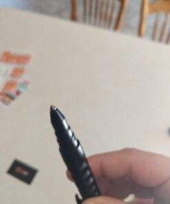 The Atomic Bear Tactical Pen - Pen With Window Breaker - Used in Police and Military Gear - Ballpoint Pens with Free 2nd ink refill 39 61fEWEygJfL