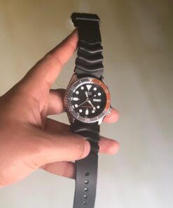 SEIKO Men's Automatic Analogue Watch with Rubber Strap SKX007K 76 61fGC1irGL