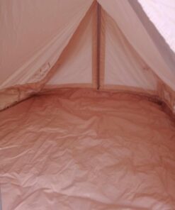 S'more Canvas Glamping Tent, 4 Season Family Camping Tent for 3/4/6 Person, Waterproof, Windproof, and Weather Resistant Tent for Family Glamping, Car Camping, Outdoor Party Cabin Tent(6.9ft x 8.5ft x 4.9ft) 42 61fGXuT2t L