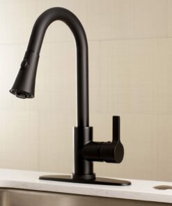 Alternative view of Kingston Brass SC1000 Studio 2-Inch Sink Faucet Hole Cover, 2 inch Diameter, Black