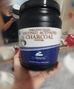 Large 12 Oz. Coconut Activated Charcoal Powder. Whitens Teeth, Rejuvenates Skin and Hair, Supports Better Digestion. USA-Owned Producers, Free Scoop 12 Ounce (Pack of 1) 24 61fJkyFvQZL