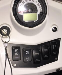 MicTuning MIC-LSS1 5Pin Spot Rocker Switch On-Off LED Light 20A 12V, Blue 27 61fLbNcSyVL