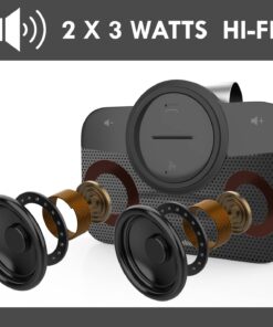 VeoPulse Car Speakerphone B-PRO 2 Hands-Free kit, 6W Hi-Fi Speakers, with Bluetooth Automatic multipoint Cellphone Connection 20 61fNKwCef9L