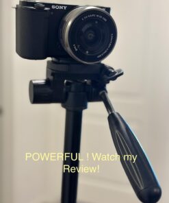 Sony Alpha ZV-E10 - APS-C Interchangeable Lens Mirrorless Vlog Camera Kit - White w/16-50mm Base 44 61fOVxPafTL