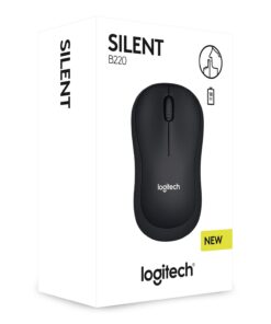 Logitech B220 Silent Wireless Optical Mouse Black 10 61fS0qN6qaL