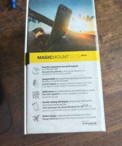 Scosche MEDSG-XTET MagicMount Elite Universal Magnetic Dash Mount for Mobile Devices, Space Gray 17 61fTaCaAO5L