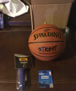 Spalding Outdoor Basketballs, Performance Rubber Cover Stands up to Asphalt or Concrete - 29.5", 28.5", 27.5" Orange Official Size 7, 29.5" Street Basketball 28 61fU05JWPtL