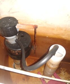 Fluidmaster 218 Toilet Refill Tube and Clip Replacement, For 100,200,200A, 400A and Most Other Valves , Black 1 Count (Pack of 1) 10 61fU8PSb gL