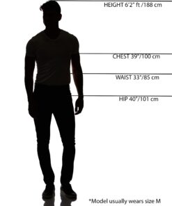 Forum Men's Black Tunic Costume Standard 8 61fVSCxPAGL 1