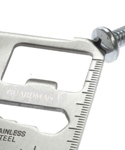 Ultimate 11-in-1 Survival Credit Card Multitool By GUARDMAN – Stocking Stuffer Christmas Gift - Multipurpose Tactical Wallet Tool With Bottle Opener, Survival Knife Gifts For Men Birthday Dad 1 26 61fYoleSdIL