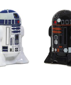 Star Wars Droid Salt and Pepper Shakers - Ceramic R2-D2 and R2Q5 - Add a little Star Wars to every Meal 13 61fYwxgoNhL