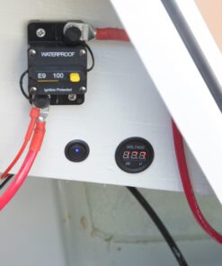 yueton 12pcs Car Truck Rocker Round Toggle LED Switch On-Off Control, Blue, Green, Yellow, Red 45 61fZ8xHW 7L