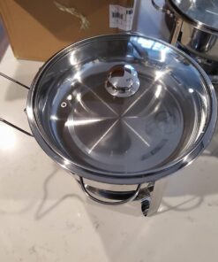 NUCU-Vollrath Home Food Chafer, 4-Quart, Polished Stainless Steel 31 61fbHDib4tL