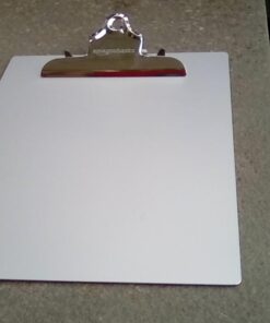 Amazon Basics Aluminum Clipboard, Letter Size, Standard Clip, 6-Pack, Silver 15 61feBbwq1NL