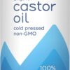 Home Health Original Castor Oil - 32 Fl Oz - Promotes Healthy Hair & Skin, Natural Skin Moisturizer - Pure, Cold Pressed, Non-GMO, Hexane-Free, Solvent-Free, Paraben-Free, Vegan (50132) 14 61feZLjDAGL 1