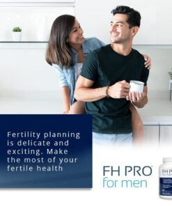 Fairhaven Health FH Pro for Men | Premium Fertility Supplement for Men | Optimal Count Support and Motility for Him | Male Multivitamin for Conception Support | 180 Capsules | 1 Month Supply 11 61fefBMoCyL