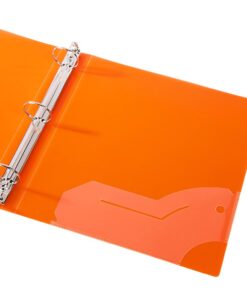 Filexec 3 Ring Binder, 1.5 Inch Capacity, Frosted, Letter Size (Pack of 6), Blueberry, Strawberry, Grape, Lemon, Lime, Tangerine (50160-6493) 17 61fexcmOaQL