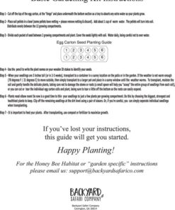 Backyard Safari Company Sunny-Side Up Gardens, Little Pizza Garden 14 61ffmfVSuaL