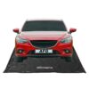 AutoFloorGuard AFG7918 MidSize Heavy Duty Garage Floor Mat for Under Car for Rain, Ice, and Mud with Stay-Put Corner and Telescoping Squeegee Mid-Size 31 61fg7Cfc54L