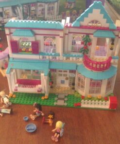 LEGO Friends Stephanie's House 41314 Build and Play Toy House with Mini Dolls, Dollhouse Kit (622 Pieces) 38 61fgIPUzXNL