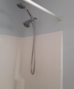 AquaStorm by HotelSpa 30-Setting SpiralFlo 3-Way HIGH PRESSURE Luxury Shower Head/Handheld Showerhead Combo with Water Saving Economy Mode/Chrome Chrome & Gray 32 61fhEoTUMGL 1