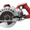 SKILSAW SPT77WML-01 15-Amp 7-1/4-Inch Lightweight Worm Drive Circular Saw , Silver Corded Worm Drive Circular Saw 17 61fhPDP5iUL