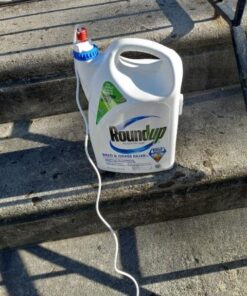 Roundup Ready-To-Use Weed & Grass Killer III -- with Sure Shot Wand, Use in & Around Vegetable Gardens, Tree Rings, Flower Beds, Patios & More, Kills to the Root, 1.33 gal. 33 61fhhVjMAyL 1