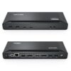 WAVLINK Universal USB C Laptop Docking Station Dual Monitors 5K/4K@60Hz with 65W Host Charging for Thunderbolt 4/3, USB-C Windows, Mac, Chrome, Ubuntu 20.04,22.04(2HDMI, 2DP, 6USB 3.0, 1Gbps Ethernet Displaylink Dock